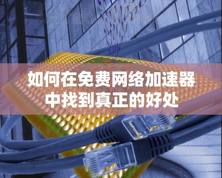 如何在免费网络加速器中找到真正的好处