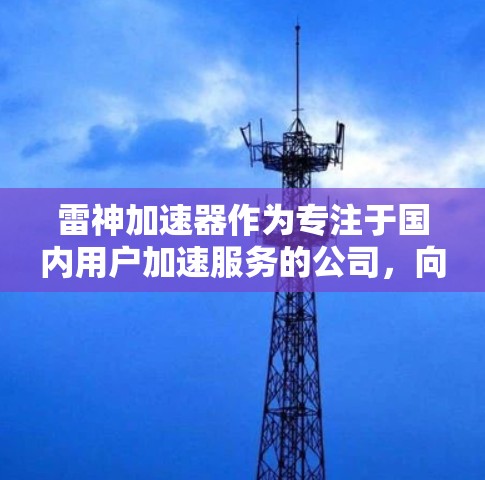雷神加速器作为专注于国内用户加速服务的公司，向国外提供网页服务面临多重挑战。以下是对这一问题的详细分析和解决方案