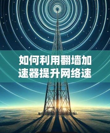 如何利用翻墙加速器提升网络速度