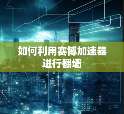 如何利用赛博加速器进行翻墙