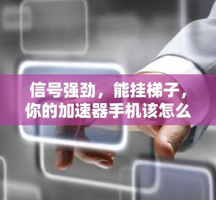 信号强劲，能挂梯子，你的加速器手机该怎么做？
