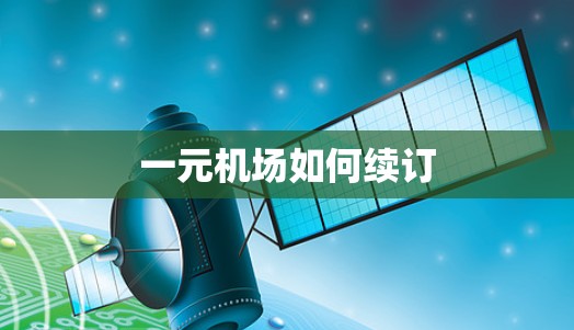 一元机场如何续订