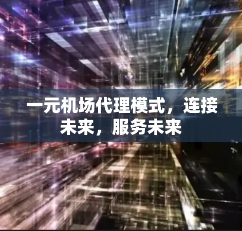 一元机场代理模式,连接未来,服务未来 一元机场代理模式,连接未来,服务未来