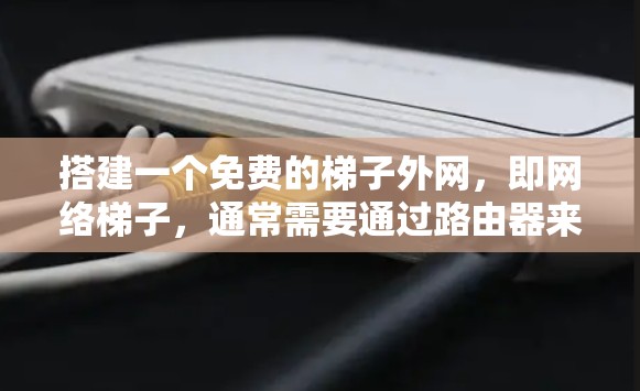 搭建一个免费的梯子外网，即网络梯子，通常需要通过路由器来管理网络设备。以下是详细的步骤指南