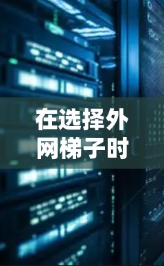 在选择外网梯子时，以下是一些关键因素和建议，帮助你做出最佳选择