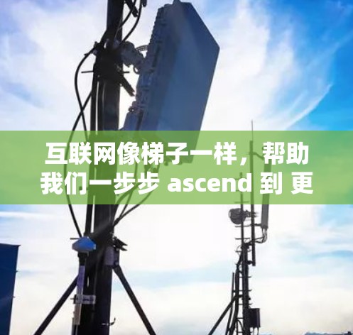 互联网像梯子一样，帮助我们一步步 ascend 到 更高 山顶