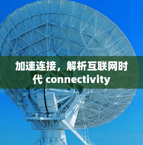 加速连接，解析互联网时代 connectivity
