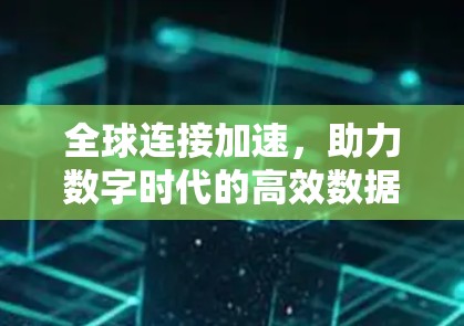 全球连接加速，助力数字时代的高效数据传输