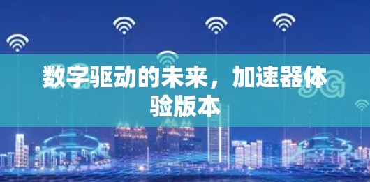 数字驱动的未来，加速器体验版本