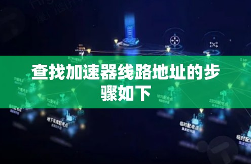 查找加速器线路地址的步骤如下