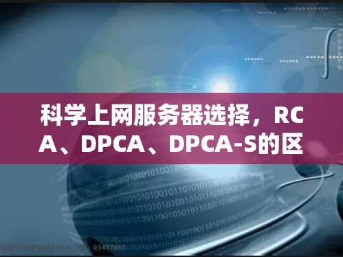科学上网服务器选择，RCA、DPCA、DPCA-S的区别与选择