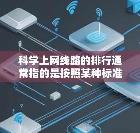 科学上网线路的排行通常指的是按照某种标准对不同的网络设备或服务器进行排序，以优化网络性能和资源分配。以下是一些可能的排列表标准，取决于具体需求