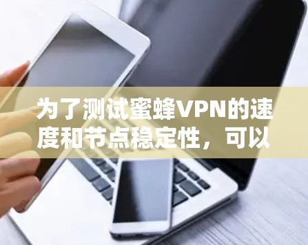 为了测试蜜蜂VPN的速度和节点稳定性，可以按照以下步骤进行